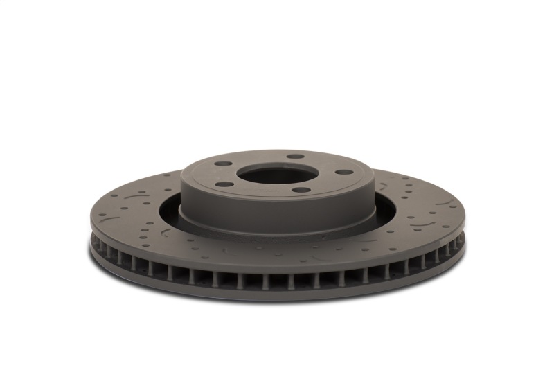 Jeep Wrangler Brake Rotors (2) - Front + Rear - Hawk Performance - Talon Drilled And Slotted - `18-`20